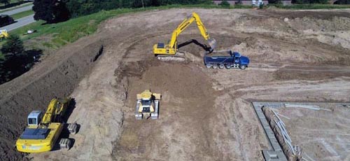Willkomm Excavating & Grading site preparation